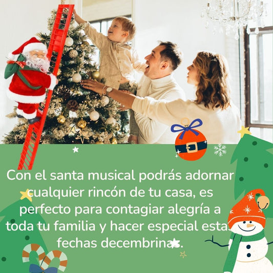 Santa Claus Escalera Musical